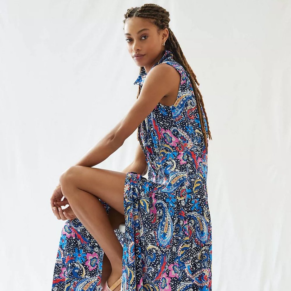 Maeve Whimsical Maxi Dress